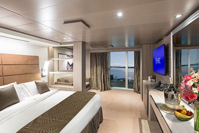 Photo of cabin: MSC YACHT CLUB DELUXE SUITE