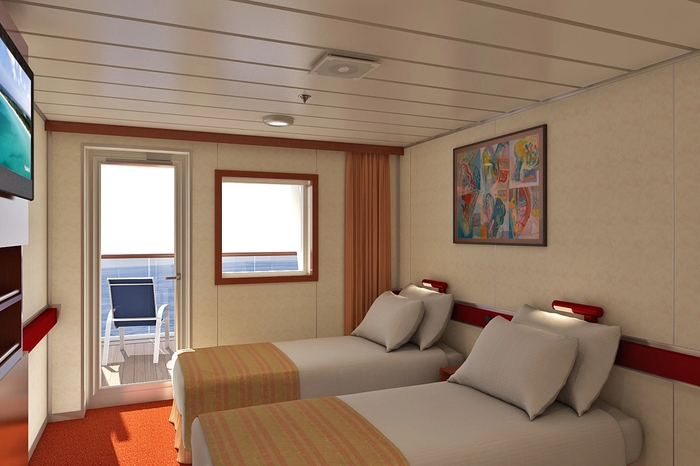 Photo of cabin: Aft - View Extended Balcony