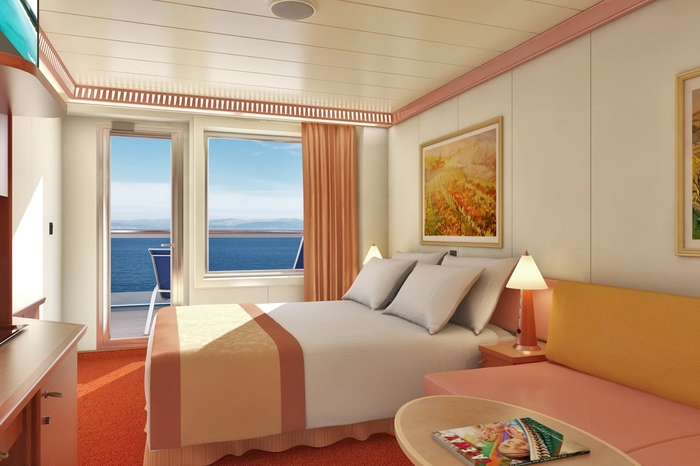 Photo of cabin: Aft - View Extended Balcony