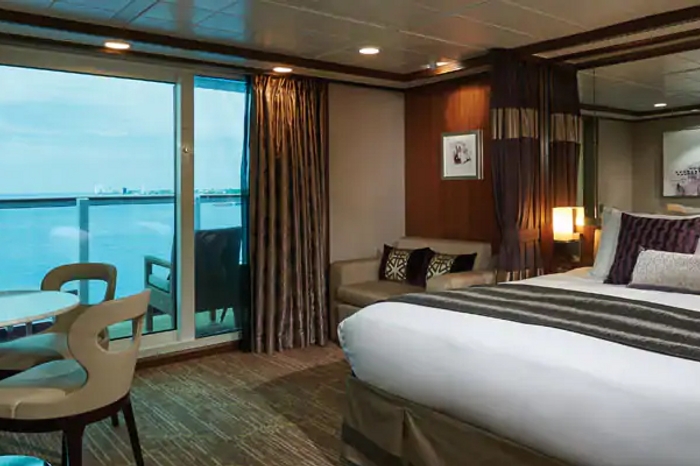 Photo of cabin: Forward-Facing Deluxe Penthouse with Large Balcony