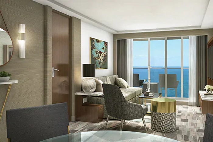 Photo of cabin: Forward-Facing Deluxe Penthouse with Large Balcony