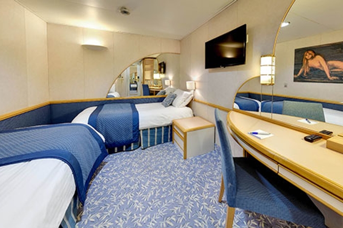 Photo of cabin: Twin Interior