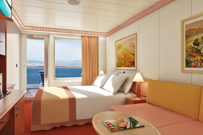 Photo of cabin: Aft - View Extended Balcony