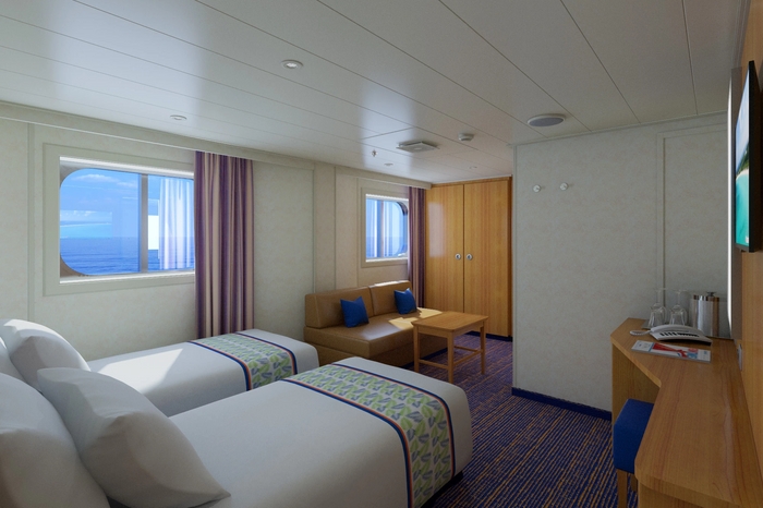 Photo of cabin: Ocean View Stateroom (Obstructed Views)