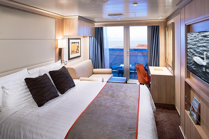 Photo of cabin: Verandah Stateroom (Partially Obstructed Views)