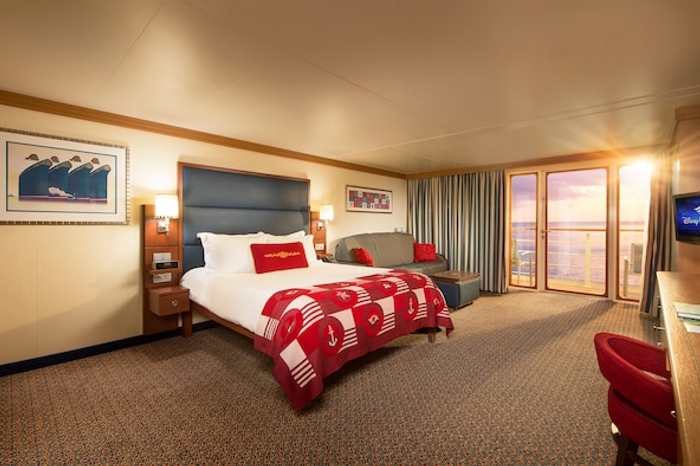 Photo of cabin: Deluxe Oceanview Stateroom With Verandah