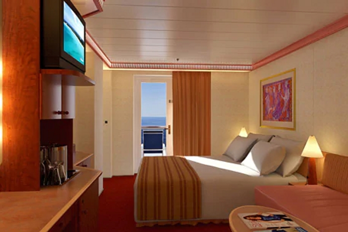 Photo of cabin: Aft View Extended Balcony