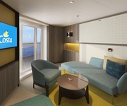 Costa Smeralda Costa Cruises Grand Suite with Ocean View Balcony