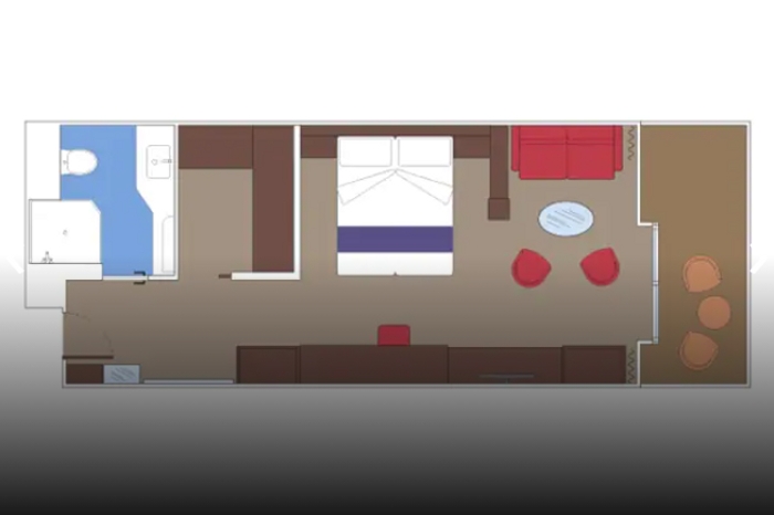 Photo of cabin: YACHT CLUB DELUXE GRAND SUITE