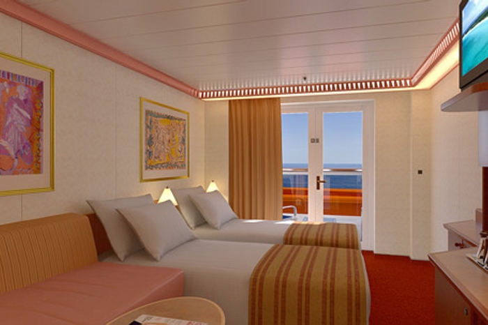 Photo of cabin: Balcony (Obstructed Views)