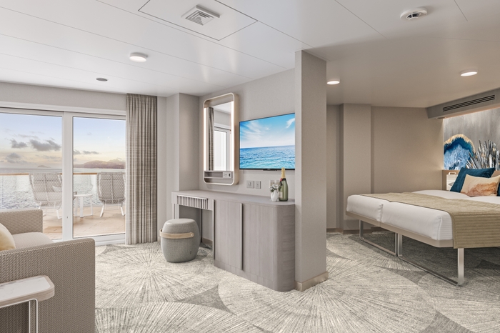 Photo of cabin: Aft-facing Suite With Large Balcony