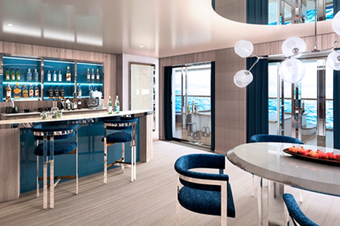 Photo of cabin: MSC Yacht Club Owner's Suite with Whirlpool Bath