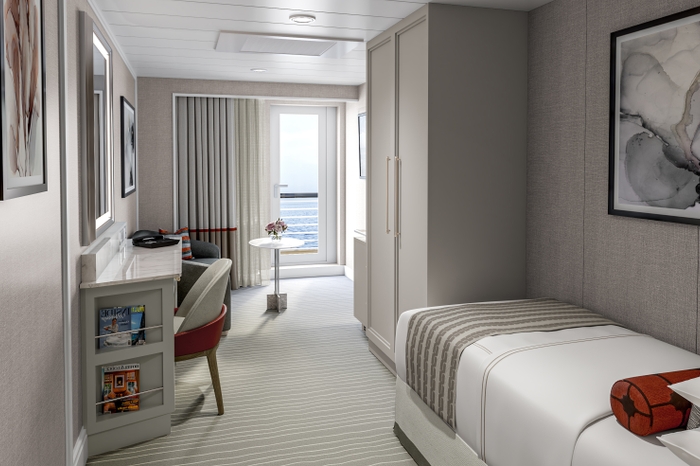 Photo of cabin: Concierge Level Solo Veranda Stateroom