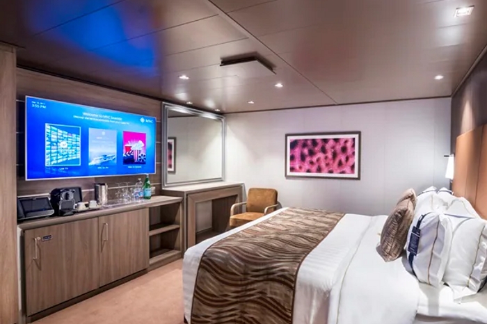 Photo of cabin: YACHT CLUB INTERIOR SUITE