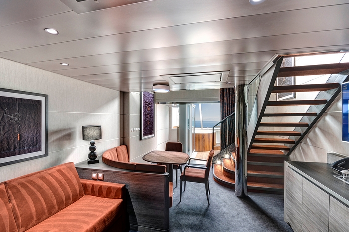 Photo of cabin: YACHT CLUB DUPLEX SUITE WITH JACUZZI