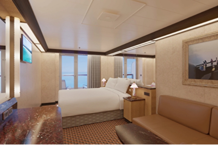 Photo of cabin: Aft-View Extended Balcony