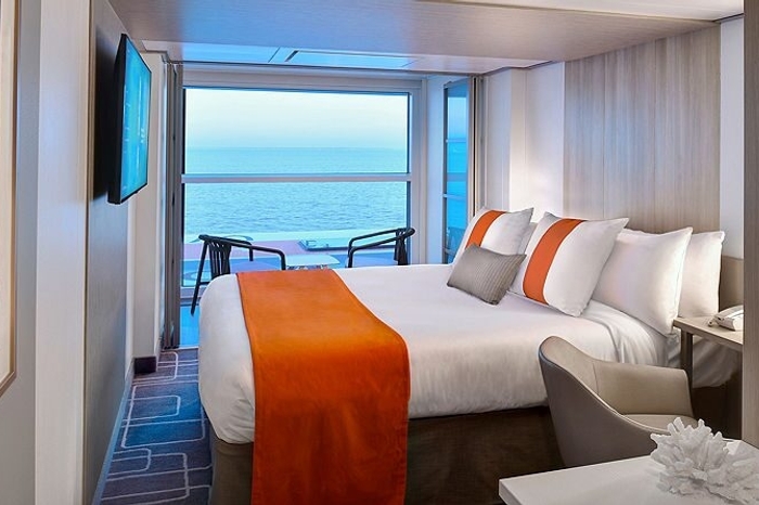 Photo of cabin: Edge Single Stateroom with Infinite Veranda