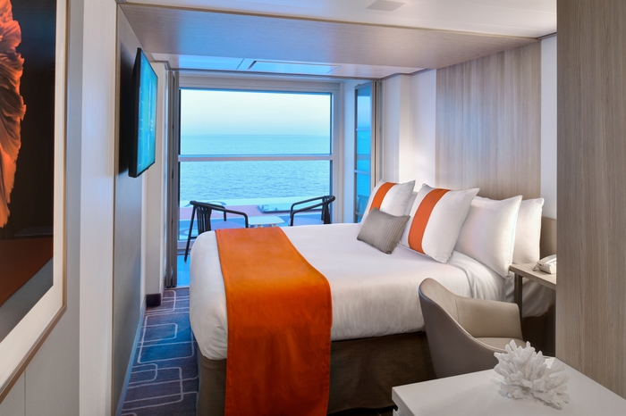 Photo of cabin: Edge Single Stateroom with Infinite Veranda