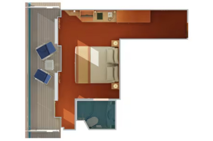 Photo of cabin: Balcony Stateroom