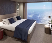 Norwegian Aura Norwegian Cruise Line The Haven 2-Bedroom Duplex Suite With Large Balcony