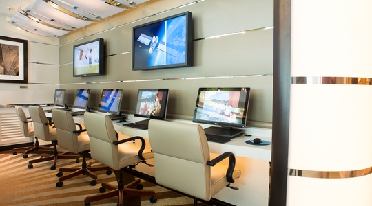 Internet Café & Library