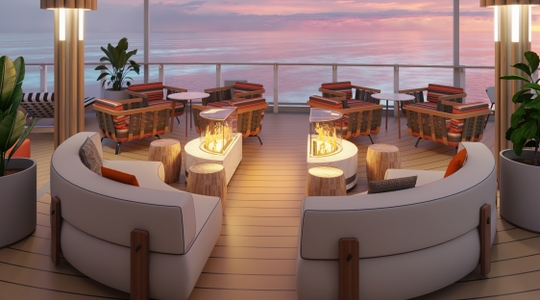 Firepit at Indulge Food Hall