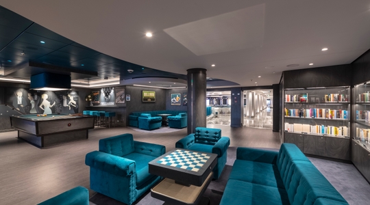 Billiard Room & Library