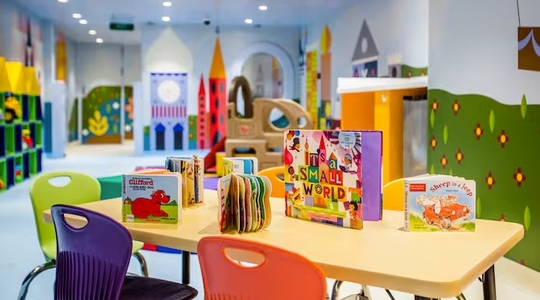 “it’s a small world” nursery!