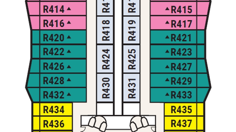 Discovery Princess R416 My Kind of Cruise | Discovery Princess | Princess | Deck plans | Deck ...