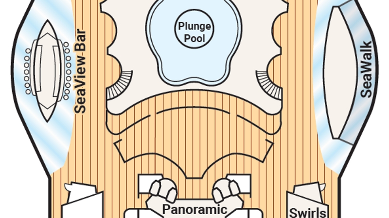 My Kind of Cruise | Royal Princess | Princess | Deck plans | Deck 16 - Lido